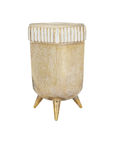 Image of Corda Champagne Accent Table