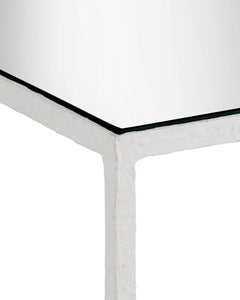 Sisalana White Accent Table
