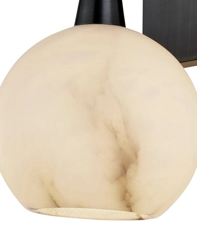 Image of Bombelles Bronze Bath Wall Sconce