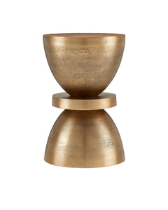 Ivaan Brass Accent Table