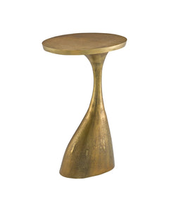 Ishaan Brass Accent Table