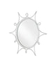 Sabina Round Silver Mirror