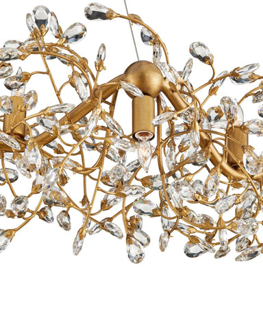 Image of Crystal Bud Grande Ring Chandelier