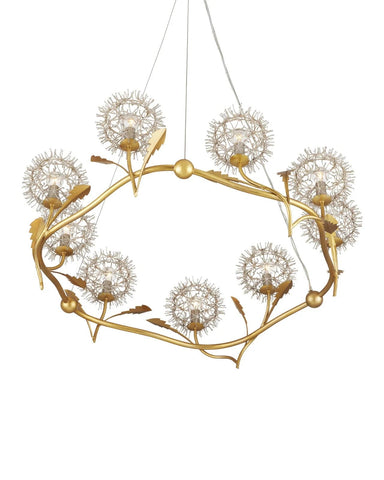 Image of Dandelion Silver & Gold Chandelier