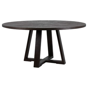 Durand Dining Table - Dark Brown