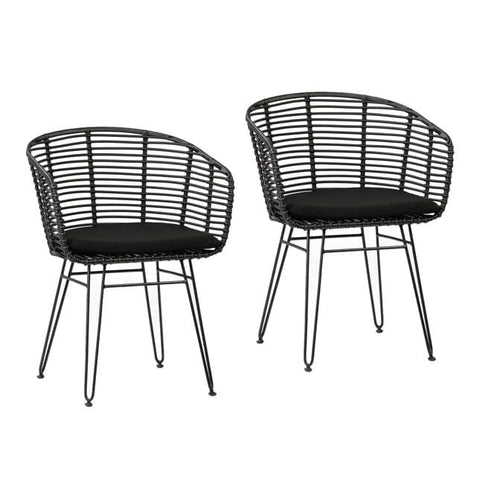 Image of Ashanti Outdoor Dining Chair Set Of 2