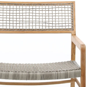 Mirage Outdoor Occasional Chair - Grey & Natural