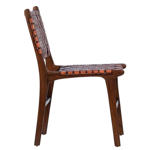 Image of Monger Dining Chair - Antique Brown