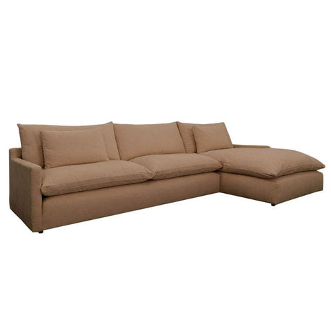 Image of Jurnee Chaise Sectional - Sand