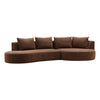 Theron Sectional - Brown