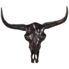 Cowboy Brass Cow Head