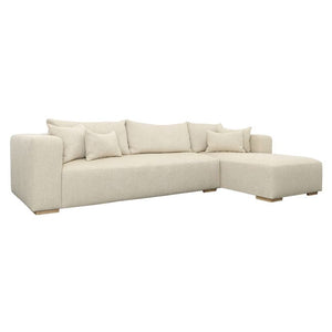 Carlton Chaise Sectional - Flax