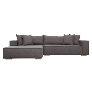 Tundra Chaise Sectional - Dark Grey
