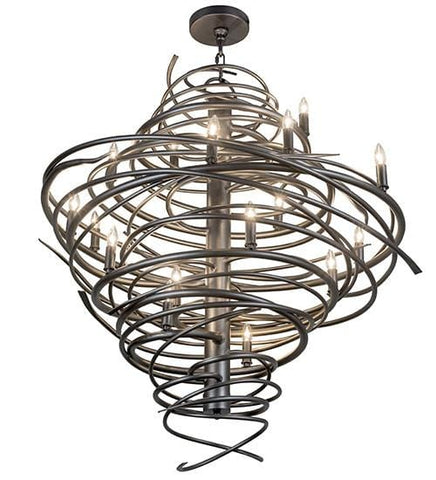 Image of 36″W Cyclone 18 LT Chandelier