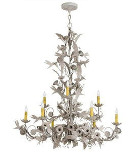 36″ Wide Le Printemps 9 Light Chandelier