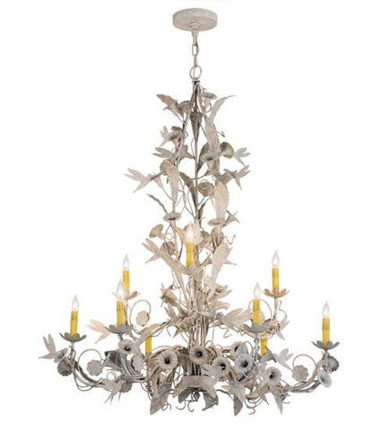 Image of 36″ Wide Le Printemps 9 Light Chandelier