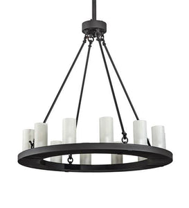 36″ Wide Loxley 12 Light Chandelier
