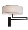 30″ Wide Cilindro Textrene Wall Sconce