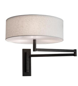 30″ Wide Cilindro Textrene Wall Sconce