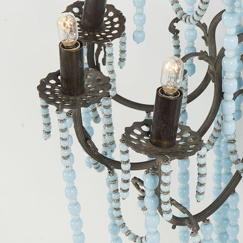 Image of Boho Sconce - Sky Blue