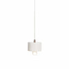 Marble Plate Pendant -White