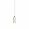 Marble Tube Pendant - White