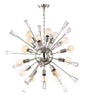 Muse Chandelier Polished Nickel