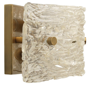 Swan Curved Glass Sconce, Small -D.