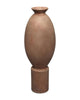 Elevated Decorative Vase - Umber