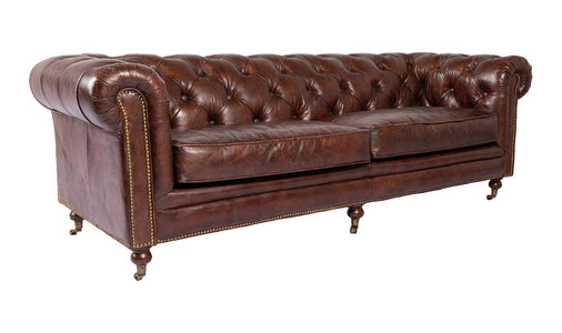 Birmingham Sofa - Dark Brown Leather