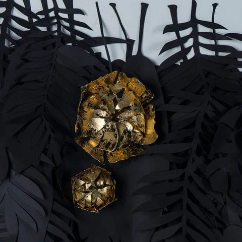 Image of Black & Gold Botanical