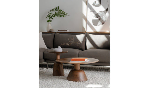 Nels End Table - Dark Brown