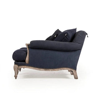 Parisian Sofa - Blue Canvas