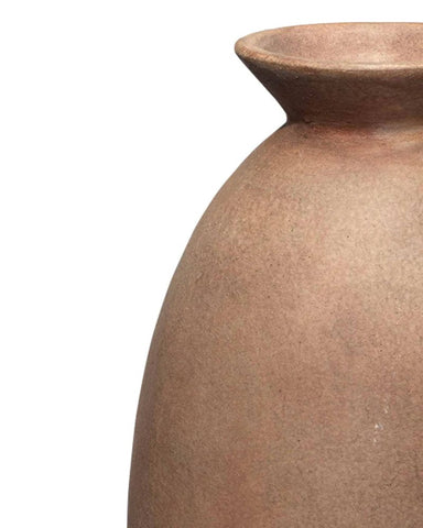 Image of Elevated Decorative Vase - Umber