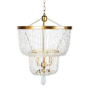 Stone River Crystal Two Tier Chandelier